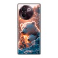 Дизайнерский силиконовый чехол для Vivo V30e Новый год