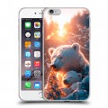 Дизайнерский силиконовый чехол для Iphone 6 Plus/6s Plus Новый год