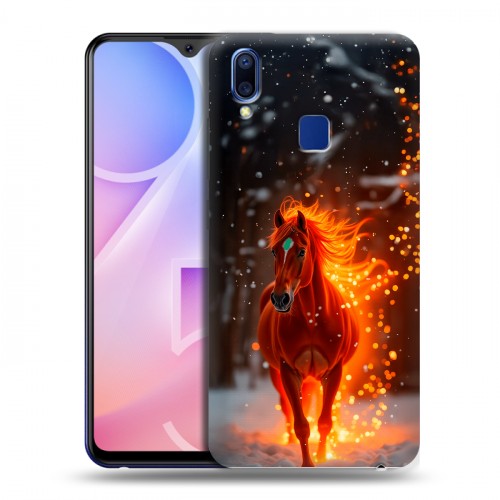 Дизайнерский пластиковый чехол для Vivo Y95 Новый год
