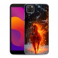 Дизайнерский силиконовый чехол для Huawei Honor 9S Новый год