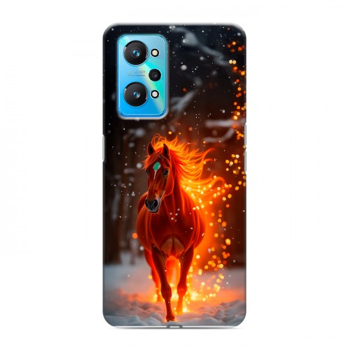 Дизайнерский силиконовый чехол для Realme GT Neo 2 Новый год