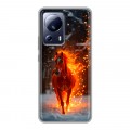 Дизайнерский силиконовый чехол для Xiaomi 13 Lite Новый год