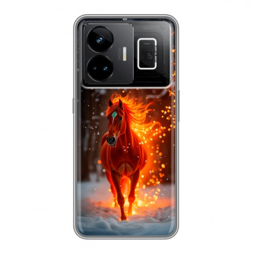 Дизайнерский силиконовый чехол для Realme GT3 Новый год