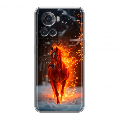 Дизайнерский силиконовый чехол для OnePlus Ace Новый год