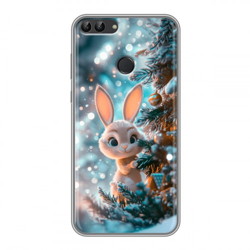 Дизайнерский силиконовый чехол для Huawei P Smart Новый год