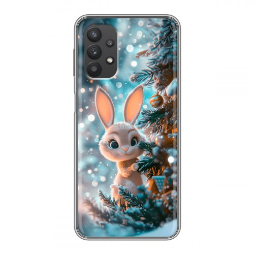 Дизайнерский силиконовый чехол для Samsung Galaxy A32 Новый год