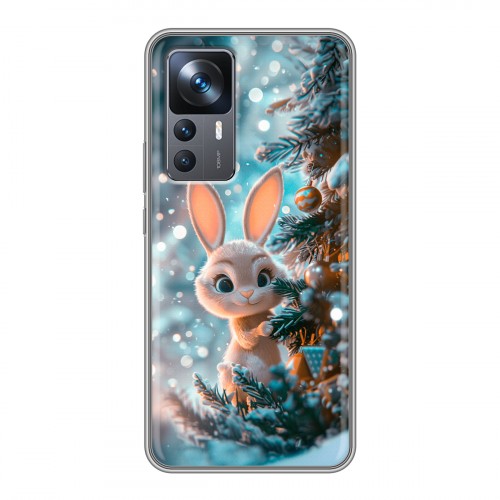 Дизайнерский силиконовый чехол для Xiaomi 12T Новый год