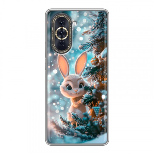 Дизайнерский пластиковый чехол для Huawei Nova 10 Новый год