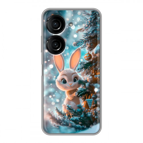 Дизайнерский силиконовый чехол для ASUS ZenFone 9 Новый год