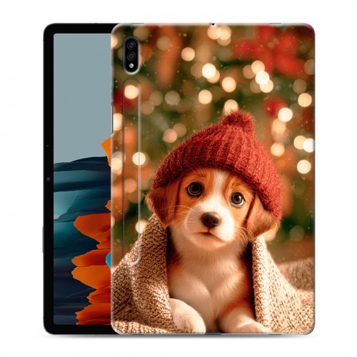 Дизайнерский силиконовый чехол для Samsung Galaxy Tab S7 Новый год