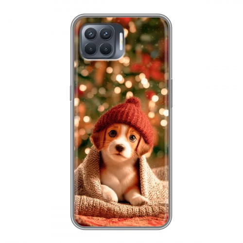 Дизайнерский силиконовый чехол для OPPO Reno4 Lite Новый год