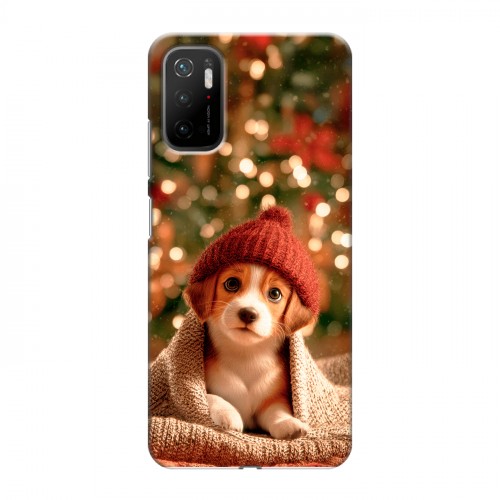 Дизайнерский силиконовый чехол для Xiaomi Poco M3 Pro Новый год