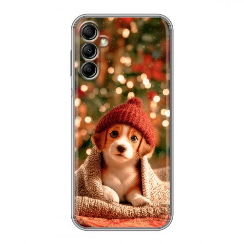 Дизайнерский силиконовый чехол для Samsung Galaxy A14 Новый год