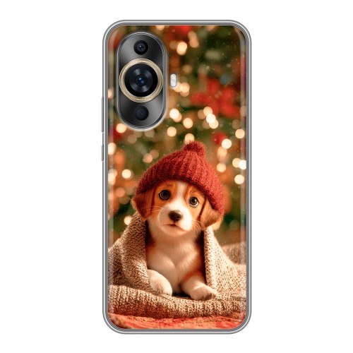 Дизайнерский силиконовый с усиленными углами чехол для Huawei Nova 11 Новый год