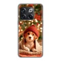 Дизайнерский пластиковый чехол для OnePlus 10T Новый год