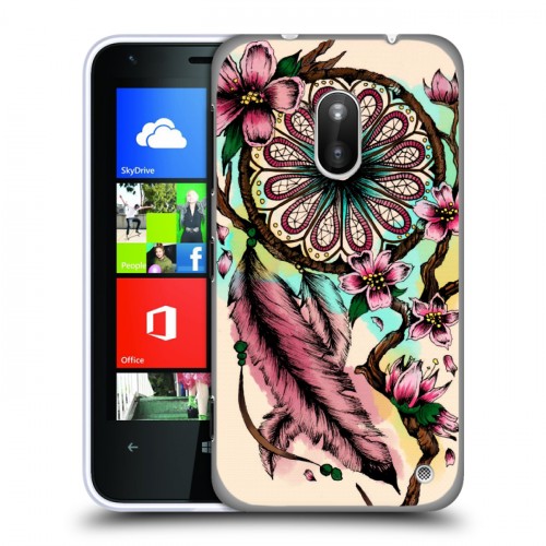 Дизайнерский пластиковый чехол для Nokia Lumia 620 Акварельные обереги