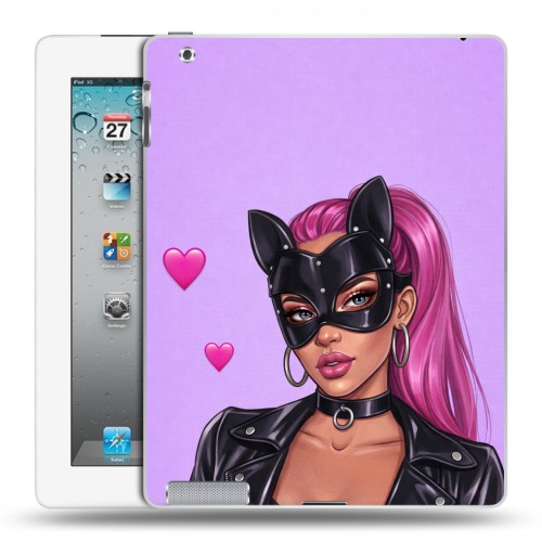 Дизайнерский пластиковый чехол для Ipad 2/3/4 женский