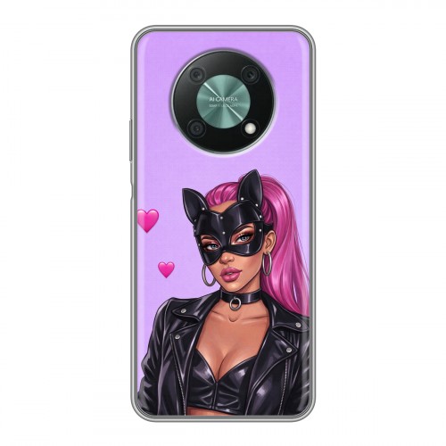 Дизайнерский силиконовый чехол для Huawei Nova Y90 женский