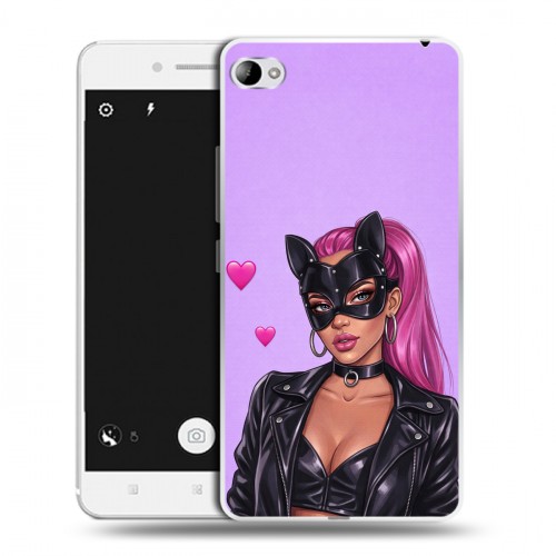 Дизайнерский пластиковый чехол для Lenovo S90 женский