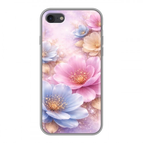 Дизайнерский силиконовый чехол для Iphone 7 женский