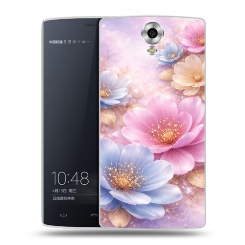 Дизайнерский силиконовый чехол для Homtom HT7 женский
