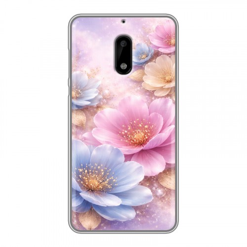 Дизайнерский пластиковый чехол для Nokia 6 женский