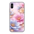Дизайнерский силиконовый чехол для Iphone x10 женский