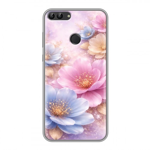 Дизайнерский силиконовый чехол для Huawei P Smart женский