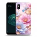 Дизайнерский силиконовый чехол для Xiaomi Mi A2 женский