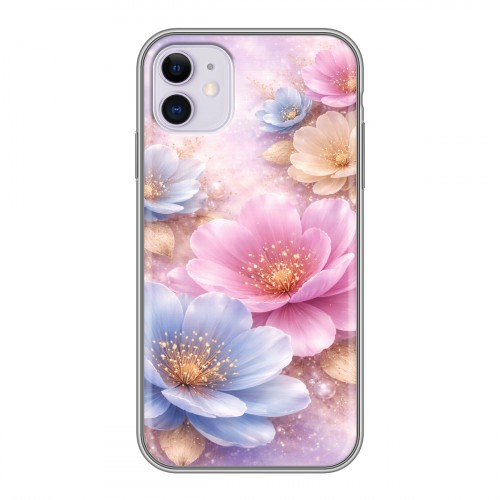 Дизайнерский силиконовый чехол для Iphone 11 женский