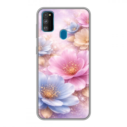 Дизайнерский силиконовый чехол для Samsung Galaxy M30s женский