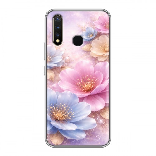 Дизайнерский силиконовый чехол для Vivo Y19 женский