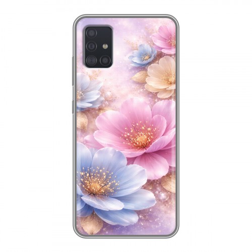 Дизайнерский силиконовый чехол для Samsung Galaxy A51 женский
