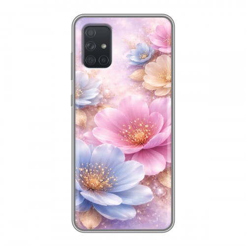 Дизайнерский силиконовый чехол для Samsung Galaxy A71 женский