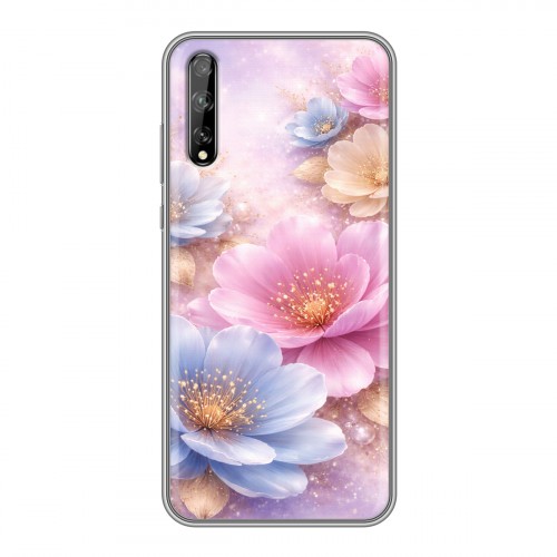 Дизайнерский силиконовый чехол для Huawei Y8p женский