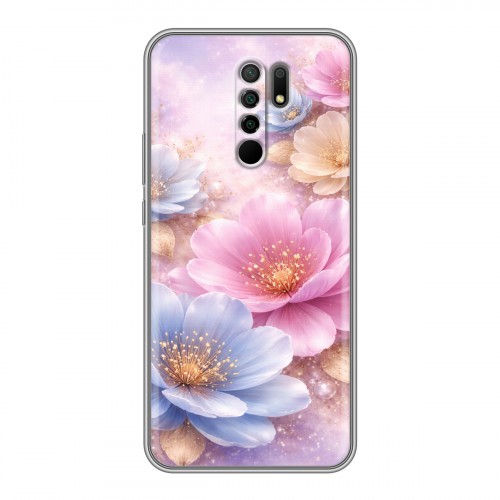 Дизайнерский силиконовый чехол для Xiaomi RedMi 9 женский