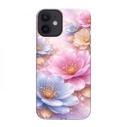 Дизайнерский силиконовый чехол для Iphone 12 Mini женский