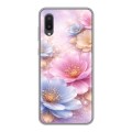 Дизайнерский силиконовый чехол для Samsung Galaxy A02 женский