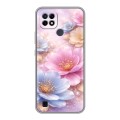 Дизайнерский силиконовый чехол для Realme C21 женский