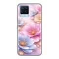 Дизайнерский силиконовый чехол для Realme 8 женский