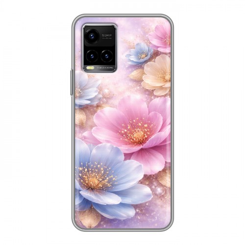 Дизайнерский силиконовый чехол для Vivo Y33s женский