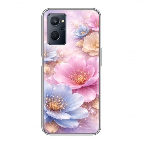 Дизайнерский силиконовый чехол для Realme 9i женский