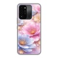 Дизайнерский силиконовый с усиленными углами чехол для Tecno Spark Go 2022 женский