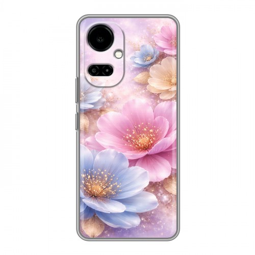 Дизайнерский силиконовый чехол для Tecno Camon 19 женский