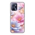 Дизайнерский силиконовый чехол для Realme C35 женский