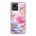 Дизайнерский силиконовый чехол для Realme C30 женский