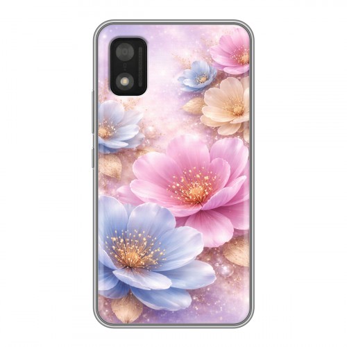 Дизайнерский силиконовый чехол для Itel A17 женский