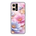 Дизайнерский силиконовый чехол для OPPO Reno7 женский