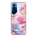 Дизайнерский силиконовый чехол для Tecno Pova 4 женский