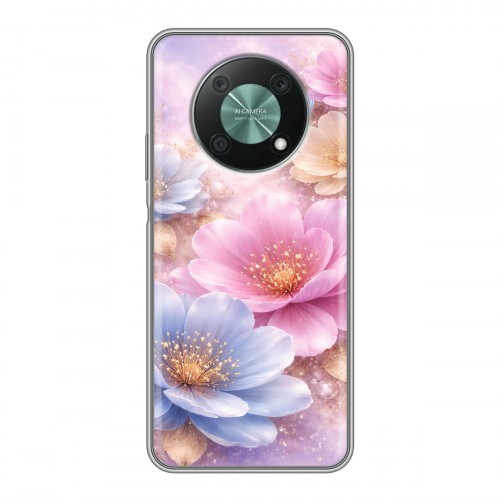 Дизайнерский силиконовый с усиленными углами чехол для Huawei Nova Y90 женский